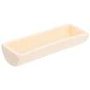 iplusmile Corundum Crucible Alumina Semicircle Boat 4.33 Inch Porous Fused Alumina High Purity 99 Al2O3 Furnace Ark for Tube Furnace Melting and Sintering