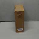 Physkoa 6-Piece Brown Ribbed Glassware Set Vintage Drinking Glasses in Ochre, Umber & Espresso 12oz Tumbler Cups for Water, Juice, Iced Coffee, Whiskey, Cocktail Aesthetic Colored Glasses