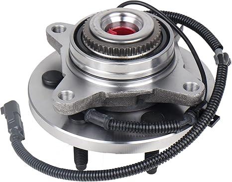 KUSATEC 515142 Front 1PCS 4WD AWD Wheel Bearing and Hub Assembly Compatible with Ford Expedition F-150, Lincoln Navigator 2011 2012 2013 2014, 6 Lug Bolts w/ABS