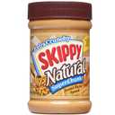 SKIPPY SUPER CHUNK Natural Peanut Butter, Plant Based Protein, 15oz x12 (EXP 08/27/27)