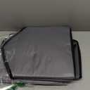 Rest-Eazzzy Cat House for Outdoor Cats, Weatherproof and Insulated Feral Cat House with Mat and Clip, Easy to Put Together, Selfwarming Cat Shelter for Winter(Grey, Waterproof House-S)