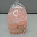 Kamay's 3-Tier Transparent Stackable Adjustable Compartment Slot Plastic Craft Storage Box Organizer Snap-Lock Tray Container 3 Sizes 4 Candy Colors (Large 30 Compartment, Orange)