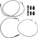 AUTOKAY 47RE Transmission Cooler Lines Kit Heavy Duty Fits for Dodge Ram Cummins 5.9L 1996-2002