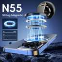 Magnetic Phone Holder for Car 2026 Heavy Duty Model 360 Adjustable Vacuum Suction Car Magsafe Phone Mount Cell Phone Holders for Your Car for iPhone 16 Pro Max 15 14 13 12 Plus (Metal Stand Rotor)
