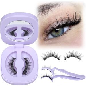 MAGNETIC EYELASHES,Easy To Apply, Tweezers,Lashes
