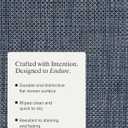 Chilewich Basketweave Placemats - Woven Placemats Set of 4 - Reusable, Stain-Resistant, Indoor/Outdoor Tabletop Protection - Denim - 14" x 19" Rectangle