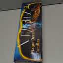 TLPUHU Floating Candles 18 Pcs with Magic Wand Remote, Christmas Decorations Multicolor Hanging Candles with String Battery Operated Flameless Taper Candle for Christmas Party Home Room Decor