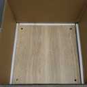 4 Tier White Metal Wooden Tall Plant Stand Indoor Shelf Flower Pot Holder for Multiple Plants, Corner Display Rack for Living Room Balcony Patio Garden (See Figure)