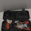 KOOPOOL 14" Rivet Nut Tool Kit, Heavy-Duty Rivnut/Nutsert Tool with 7 Mandrels (M6, M8, M10, 1/4"-202, 5/16"-18, 3/8"-16) & 70 Rivet Nuts, Rugged Rivnut Tool Kit with Carrying Case (14")