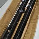 Garage Door Torsion Spring Set, Pair of 2" Electrophoresis Coated Garage Door Spring Replacement with 2 Non-Slip Winding Bars and Bearing, Minimum 16000 Cycles (.218x2x28")
