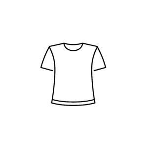 black shirt size medium