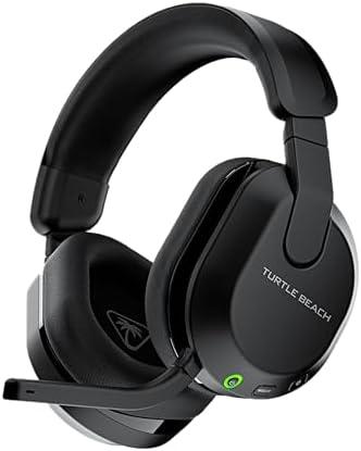 Turtle Beach Stealth 600 Wireless Multiplatform Amplified Gaming Headset for PS5, PS4, PC, & Mobile – Bluetooth, 80-Hr Battery, Noise-Cancelling Flip-to-Mute Mic, 50mm Speakers – Black