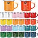 SiliFine 24 Pcs Nurse Appreciation Gifts 2026 Nurse Appreciation Cup Bulk 12 oz Enamel Nursing Coffee Mugs with Handle for Nurse's Day Women Doctor Assistant Graduation Rn Thank You Week Gift