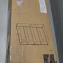 VASAGLE Custos Collection - Bookshelf, 4-Tier Bookcase, Book Shelf, Open Storage Shelf, 9.4 x 31.5 x 42.5 Inches, for Living Room, Home Office, Dining Room, Cloud White ULBC174W01