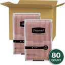 Depend Fresh Protection Adult Incontinence Underwear for Women (Formerly Depend Fit-Flex), Disposable, Maximum, Small, Blush, 80 Count (2 Packs of 40)