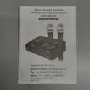 FEKTIK Wireless Microphone Karaoke Mixer System, Dual Handheld Wireless Microphone for Karaoke, Smart TV, PC, Speaker, Amplifier, Church, Wedding - Support HDMI, AUX in/Out