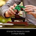 LEGO Botanicals Bonsai Tree Building Set - Artificial Bonsai Tree Plants for Home Decor, Adults Ages 18+ - Faux, Fake Plants for Table, Desk, Office - Birthday Gift for Men & Women - 10281