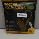 Maestro Soccer Grip Socks for Men and Women with Non-Slip Pads - Anti-Slip Socks Ideal for Football, Basketball, Sports (as1, alpha, l, regular, regular, White)