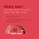 Amazon Brand - Happy Belly Dark Roast Coffee Pods, French Roast, Compatible with Keurig 2.0 K-Cup Brewers, 24 Count (EXP 10/03/27)