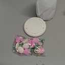 80S Pink Roses Building Toy Set, 158 Pieces with Lighted Base, ABS Dust-Proof Shell, DIY Gift for Kids & Adults, Perfect for Mothers Day, Birthday, Holiday  Creative Educational Building Blocks