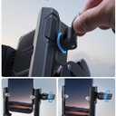 Lamicall Motorcycle Phone Mount Holder - [Camera Friendly] [1s Lock] Bike Phone Holder Handlebar Clamp, Bicycle Scooter Phone Clip, Gifts for iPhone 17, 16, 15 Pro Max, Galaxy S25 Ultra, 4.7-7" Phones