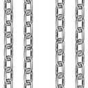 YOSE 2 Pack 44in Hanging Chair Chain with 4 Carabiners, 500LB Capacity Hanging Kits Heavy Duty Hanging Chair Hardware for Hammock Swing Punching Bags Sandbag