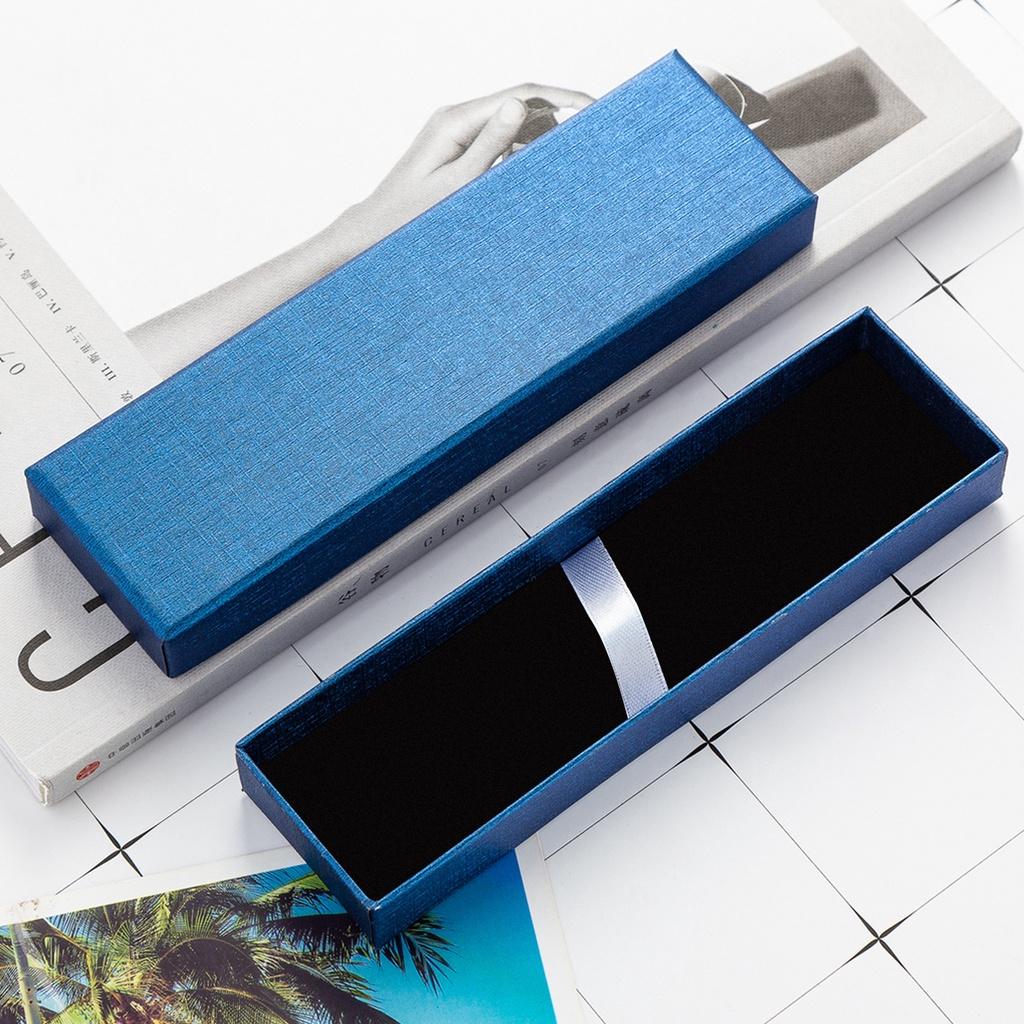 Jewelry Ballpoint Pen Gift Box with Cushion Pencil Boxes Pen Boxes Gift Empty Box For Business Birthday Office Supplies 8 pcs