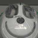 Foot Massager with Heat Shiatsu Feet Massage Machine Deep Kneading Relief for Plantar Fasciitis Air Compression 3 Heat Levels, Relax for Home Office Use, Christmas Gifts for Women Mom Dad White.