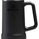 Stanley Stay-Chill Beer Stein 24 oz | Heavy Duty Big Grip Handle | Beer Tumbler Drink Cup, Holds 2 Cans | Insulated Stainless Steel Party Mug | BPA-Free