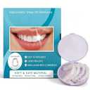 1 Pair Veneers Snap in Teeth, Adjustable Temporary Covers Clip for Women Men