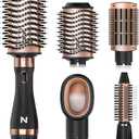 Natrial Hair Dryer Brush Blow Dryer Brush in One Hot Air Brush for Drying and Straightening, Volumizer Multi-Styler Smooth Curls for All Hair Types, Frizz-Free Blowout Brush for Salon Quality