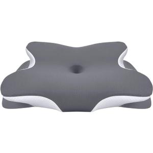 Cervical Pillow for Sleeping Bed Pillows Rgonomic Foam Pillows Sleeping Neck and Shoulder Support (Dark Grey)