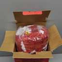 Bedsure Christmas Throw Blanket for Couch - Christmas Decorations Gifts for Women, Warm Sherpa Deer Throw Blanket, Red 50"x60"