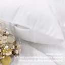 QIYUHOY Christmas Snowman Snowflake Winter Throw Pillow Covers, Let It Snow Pillow Case, Holiday Christmas Xmas Gift,12x20 Inch Pillowcase, Home Bedroom Living Room Girls Room Decor