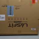 LASFIT Trunk Mat with Backrest Mat for Chevrolet Chevy Traverse 2024-2026 & GMC Acadia 2024-2026 & Buick Enclave 2025-2026, All Weather TPE Custom Fit Cargo Mat Trunk Liner with Backrest Mat, Black