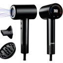 CONFU Hair Dryer, 110000 RPM Fast Drying Blow Dryer with Magnetic Diffuser and Concentrator, Professional Lightweight Ionic Hair Dryer for Women and Men