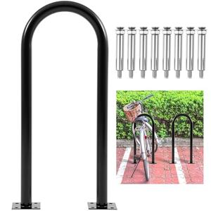 Otoolling 1  Bike Capacity U Bike Rack Commercial Bicycle Rack 17  Heavy Duty Galvanized Steel Bicycle Organizer Ground Parking Stand for Outdoor Garages Streets Yards Parks Schools Sidewalks Otoolling 1  Bike Capacity U Bike Rack Commercial Bicycle Rack 17  Heavy Duty Galvanized Steel Bicycle Organizer Ground Parking Stand for Outdoor Garages Streets Yards Parks Schools Sidewalks