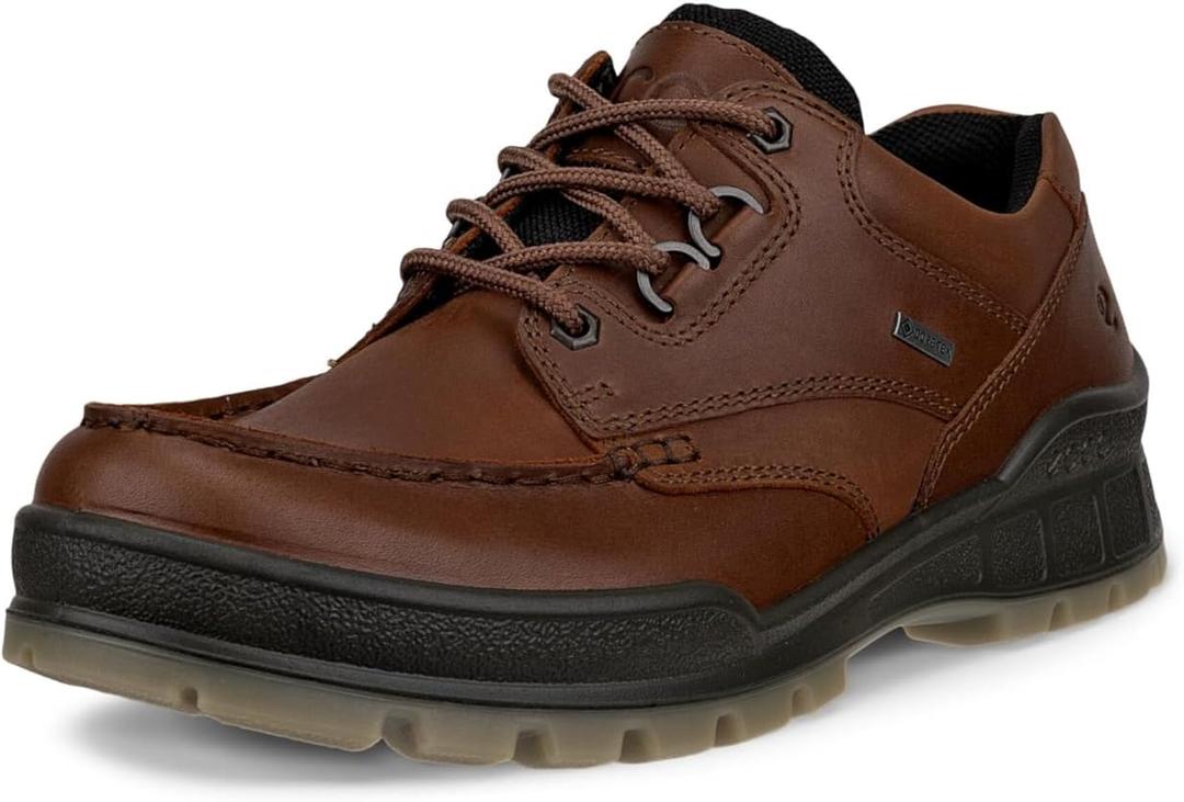 ECCO Mens Track 25 Low Gore-tex Waterproof (Bison Full Grain Leather), 13-13.5
