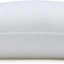 Amazon Basics Down Alternative Pillow for Back Side Sleepers, Medium Density, Standard Size, 26" x 20", 2-Pack, White