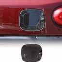 Gas Fuel Tank Cap Protector Cover Compatible with Toyota FJ Cruiser 2007-2021,ABS Plastic Fuel Tank Door Cover Car Oil Gas Cap Door Cover Trim Decorative Accessories (Carbon fiber print)