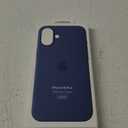 Apple iPhone 16 Plus Silicone Case with MagSafe and Camera Control - Denim