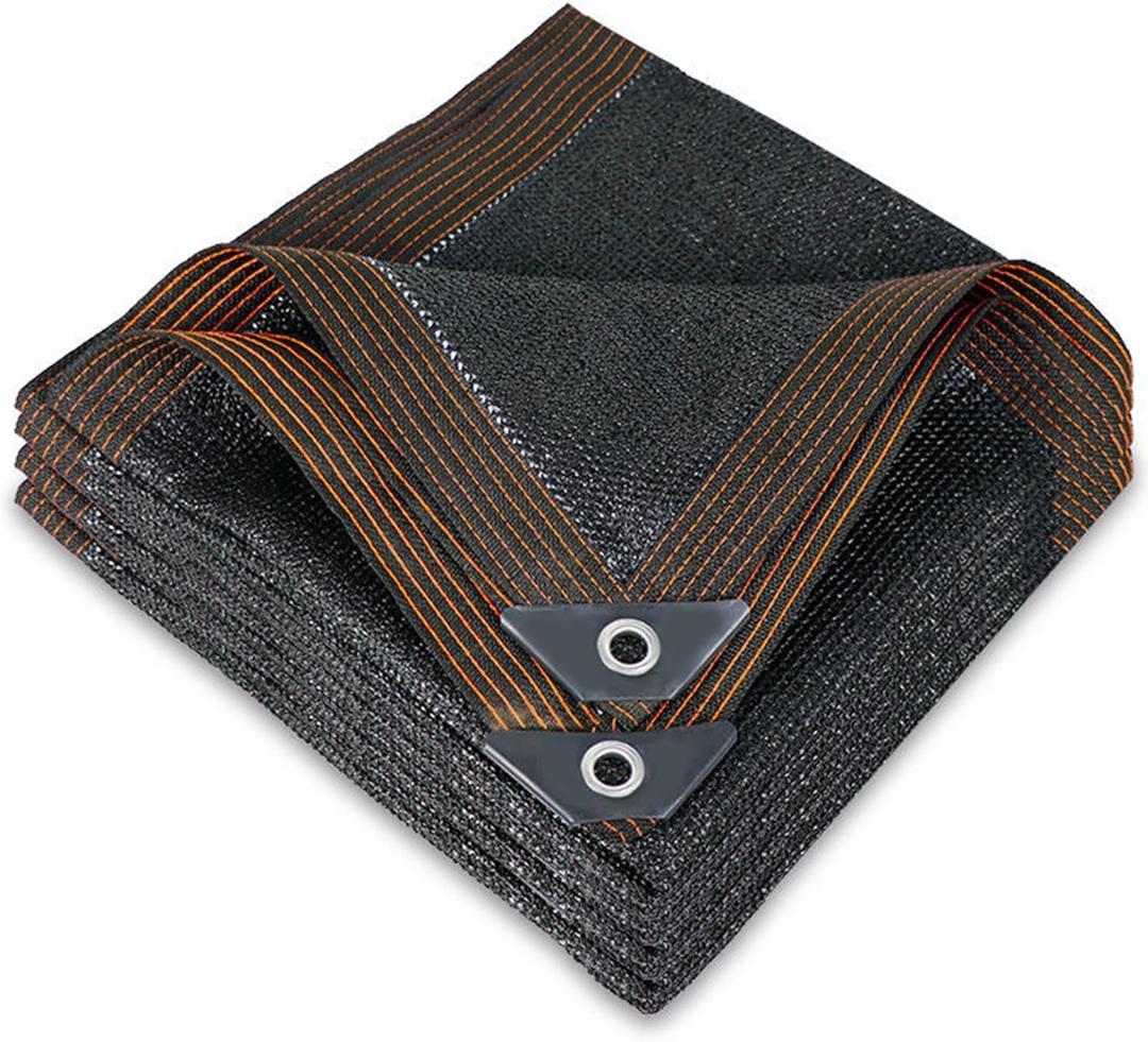 14 x 20 FT Durable Mesh Tarp with Grommets, Garden Sunblock Shade Cloth Shading Antifreezing for Plants Cover
