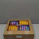 chiphy Floor Lamp, Dimmable 64" Tall Standing Lamp, 3 Levels Adjustable Brightness 12Wx2 LED Bulbs, Column Floor Light White Fabric Shade, Home Decor for Living Room, Bedroom, Kids Room (Dimmable/foot switch)