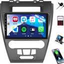 2G+64G Car Radio for Ford Fusion 2010 2011 2012, Android 13 Car Stereo with Wireless CarPlay Android Auto 10.1" Touch Screen Radio with GPS Navigation WiFi Bluetooth FM Radio HD Backup Camera