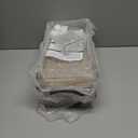 SPACEKEEPER 3 Tier Acrylic Storage Rolling Cart Clear Bathroom Cart Organizer, Transparency Laundry Room Organization Mobile Shelving Unit Multifunction Rolling Utility Cart for Office Living Room