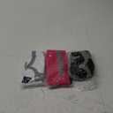 CHARMKING Compression Socks for Women & Men Circulation (3 Pairs) 15-20 mmHg is Best Support for Athletic Running Cycling (Large-X-Large, 19 Strip-black/White/Pink)