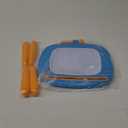 Kikidex Magnetic Drawing Board, Toddler Girl Toys for 1-2 Year Old, Doodle Board Pad Learning and Educational Toys for 1 2 3 Year Old Baby Kids Birthday Gift(Light Blue)