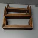 2sets Versatile Wooden Display Stand Jewelry Accessory Displaying Jewelry Holder Desktop Display Stand Dessert