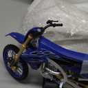 Dirt Bike Model, 1/12 Scale YZ450F DieCast Motorcycle ModelMotocross Motorbike with Realistic Details, Alloy Body, Display Gift for Enthusiasts