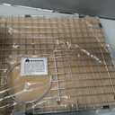 Sink Bottom Grid 23" X 14-1/2", Rear Drain with Corner Radius 3/8", Sink Protector for Single Bowl Sink, 23 x 14.5 inches